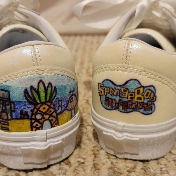 Custome VANS tennis shoes "SpongeBob" - Picture 5 of 14